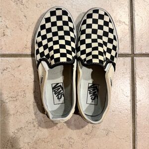 Vans Classic Slip-On Checkerboard Shoe